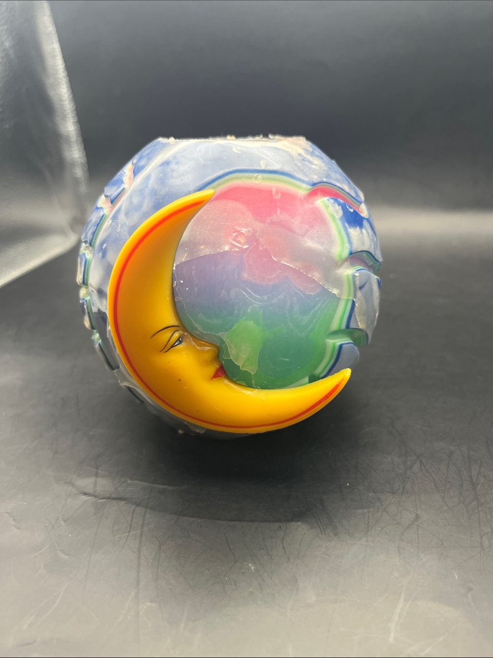 5โ 90s whimsical goth Moon candle celestial Design vaporwave